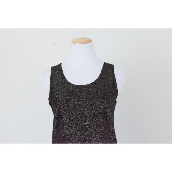 Vintage 80s Metallic‎ Sleeveless Tank - Picture 5 of 9